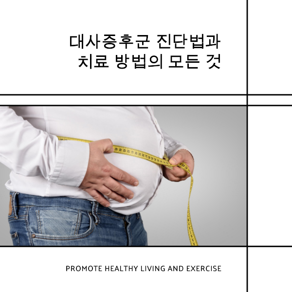 대사증후군, 복부 비만, 고중성지방혈증, 낮은 고밀도콜레스테롤