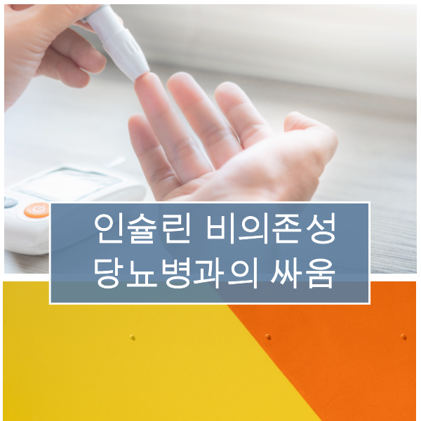 인슐린 비의존성 당뇨병과의 싸움