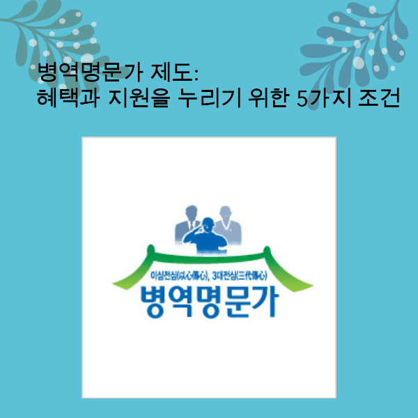 병역명문가 제도